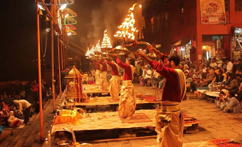 Ganga Aarti Varanasi 1 1