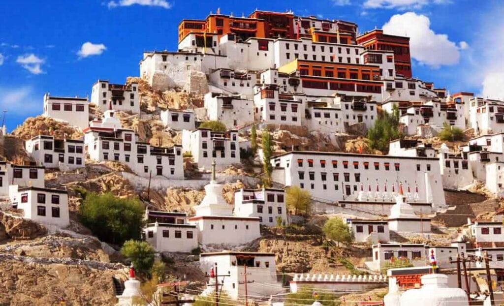 Un paisaje impresionante de Ladakh.
